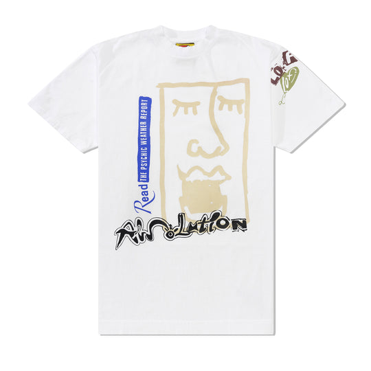 Face No. 6 Tee, White