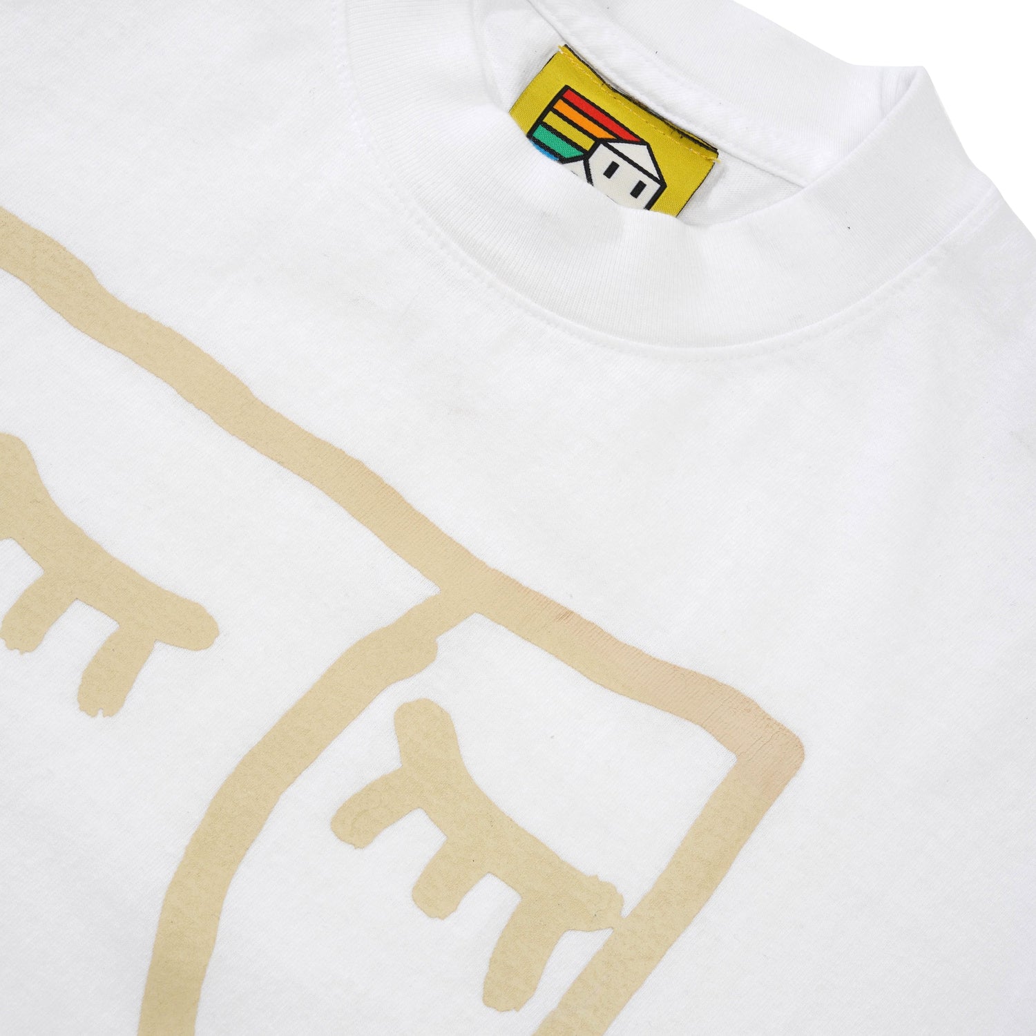 Face No. 6 Tee, White