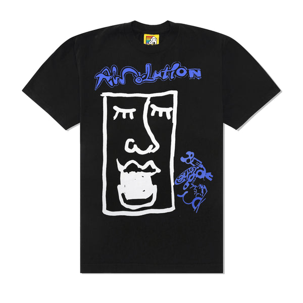 Lo-Fi Face No. 7 Tee, Black