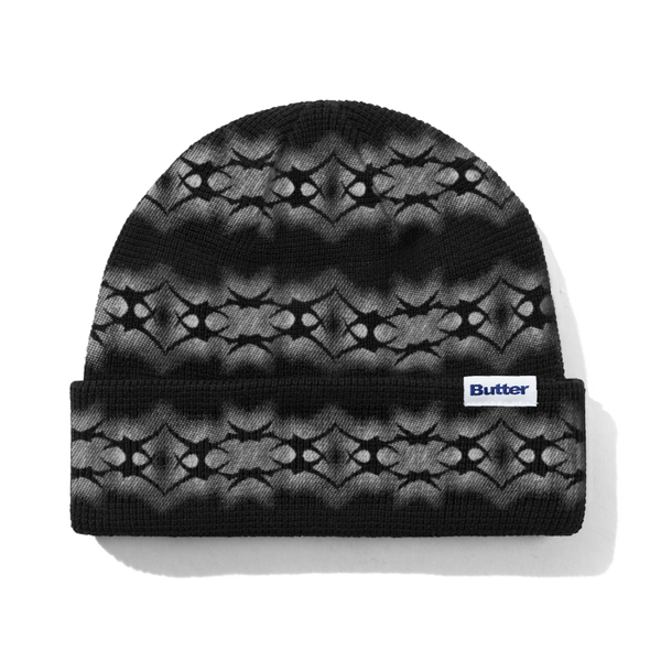 Butter Goods Fade Beanie, Black