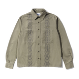 Fade Button Up Shirt, Washed Fatigue