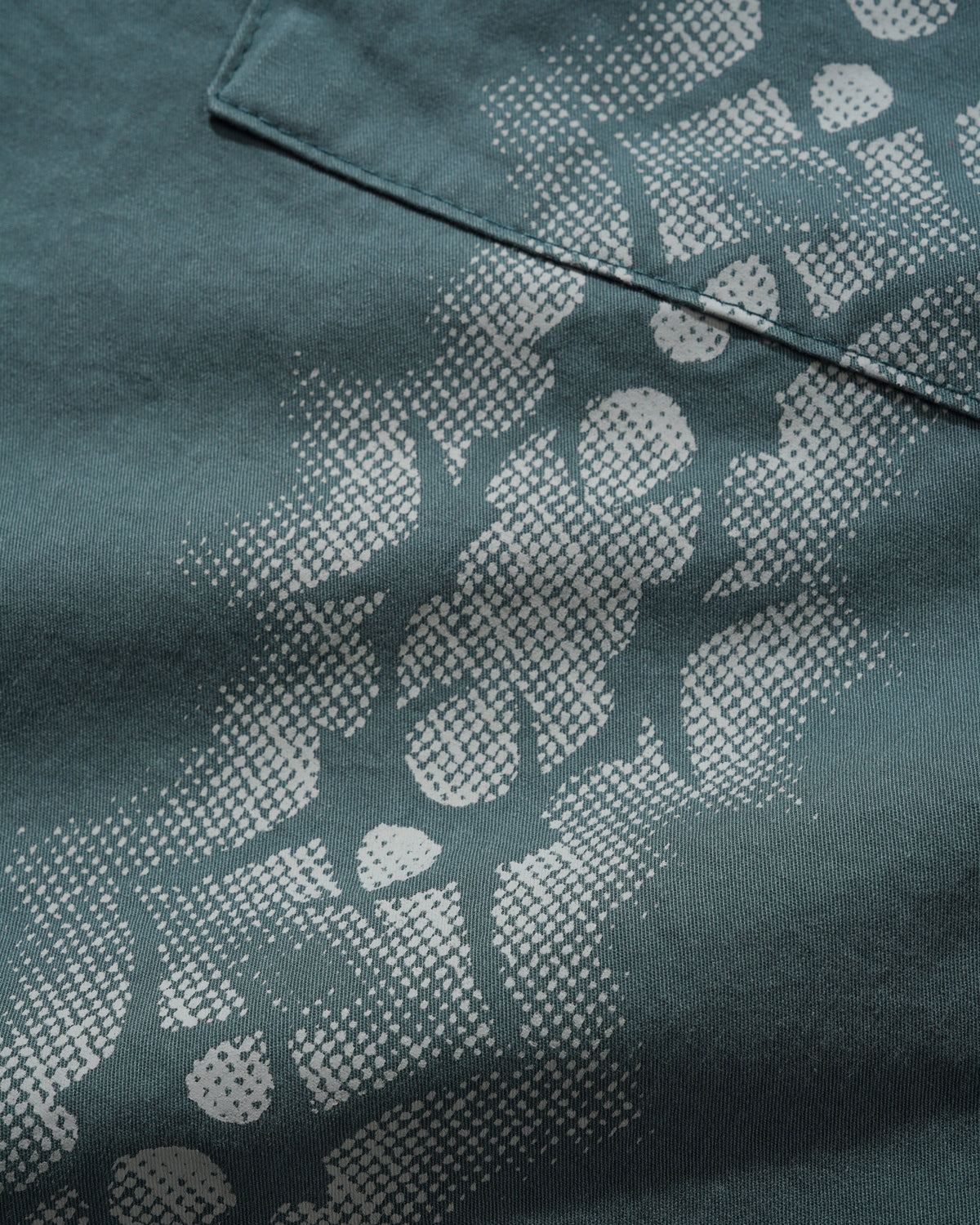 Fade Button Up Shirt, Washed Navy