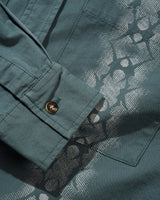 Fade Button Up Shirt, Washed Navy