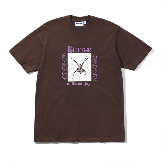Fierce Joy Tee, Chocolate