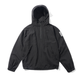 Fine Mesh Anorak, Black
