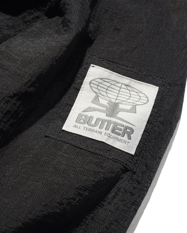 Butter Goods Fine Mesh Anorak, Black