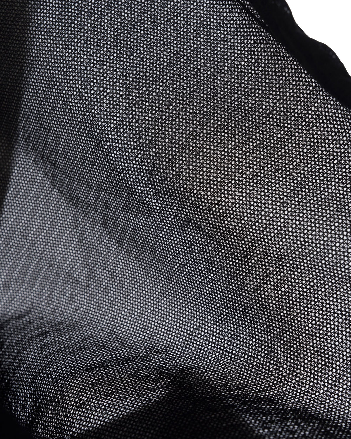 Fine Mesh Anorak, Black