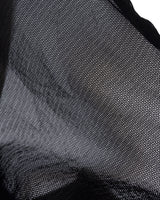 Fine Mesh Anorak, Black