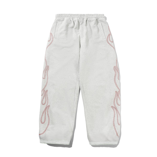 Butter Goods Flame Fleece Pants, Ash