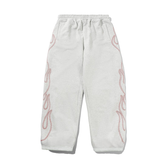 Flame Fleece Pants, Ash
