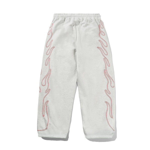 Butter Goods Flame Fleece Pants, Ash