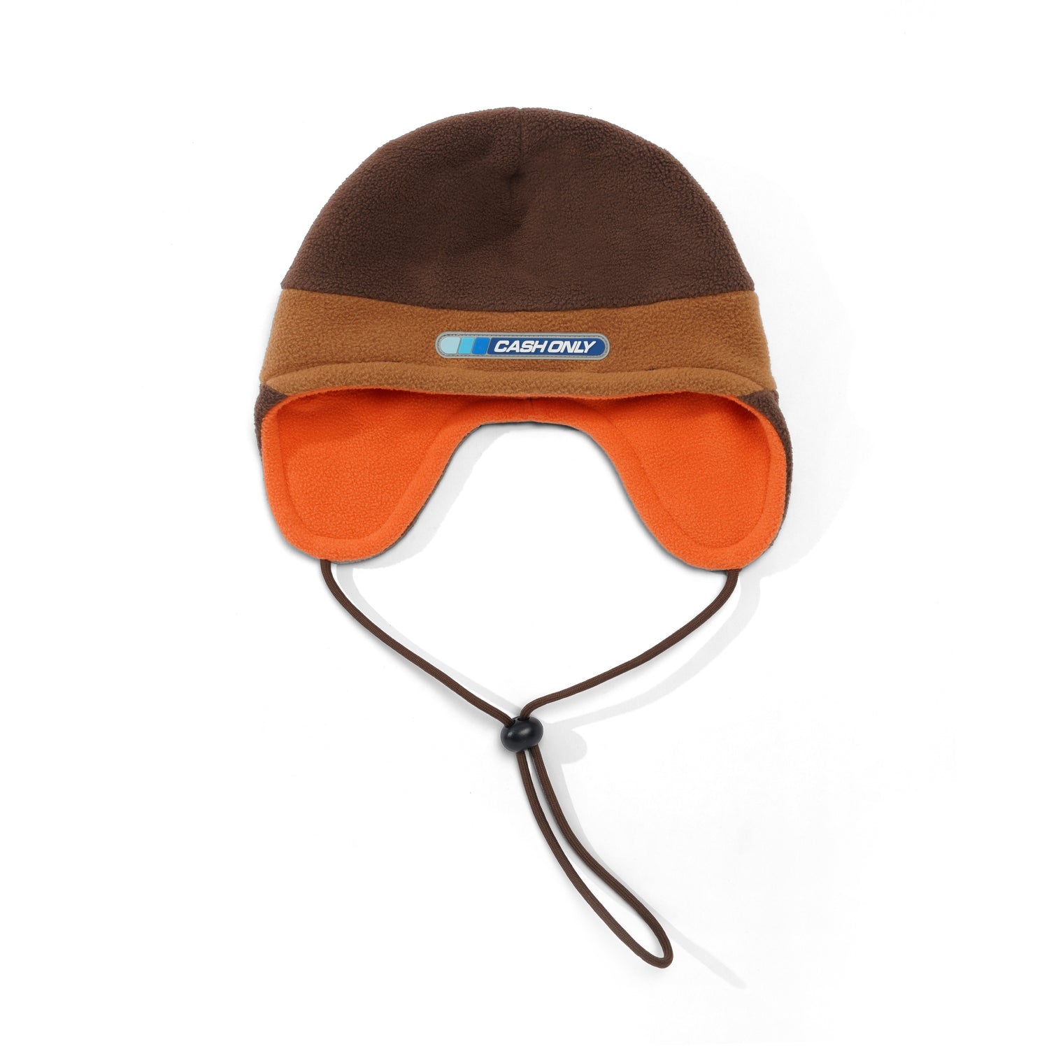 Flap Beanie, Brown