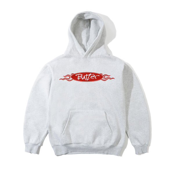 Butter Goods Flare Pullover Hood, Ash