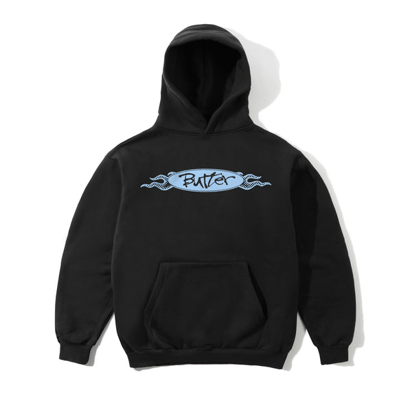 Butter Goods Flare Pullover Hood, Black