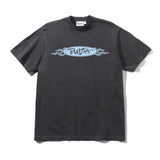 Flare Tee, Washed Black