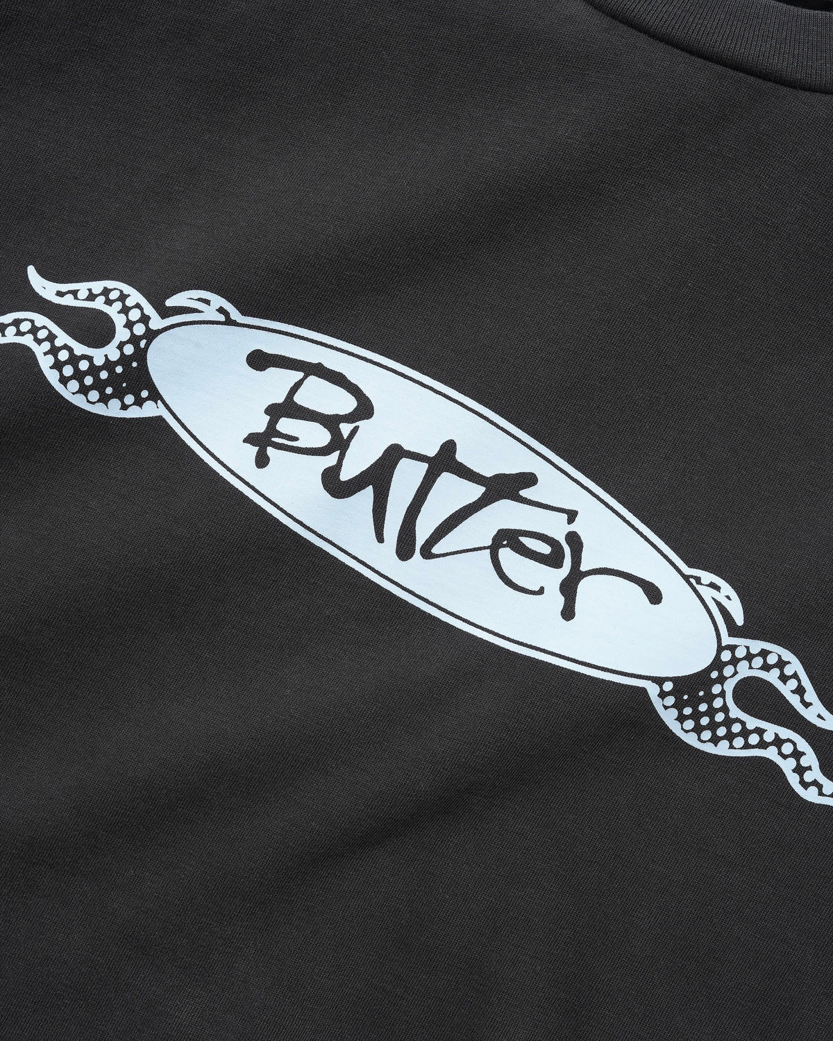 Flare Tee, Washed Black
