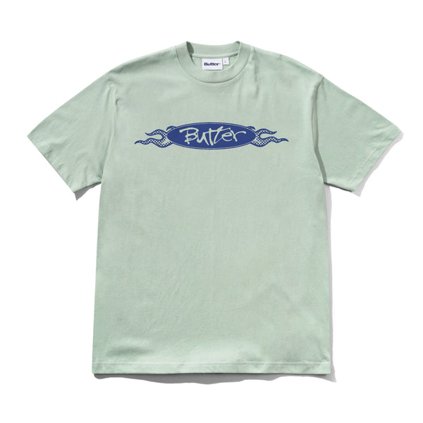 Butter Goods Flare Tee, Washed Ice