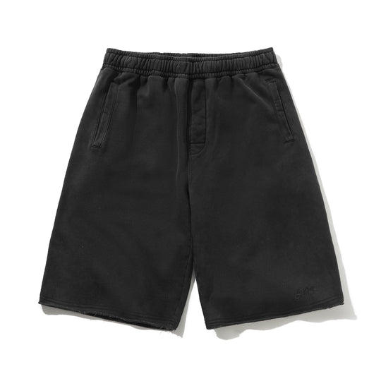 Fleece Shorts, Washed Black