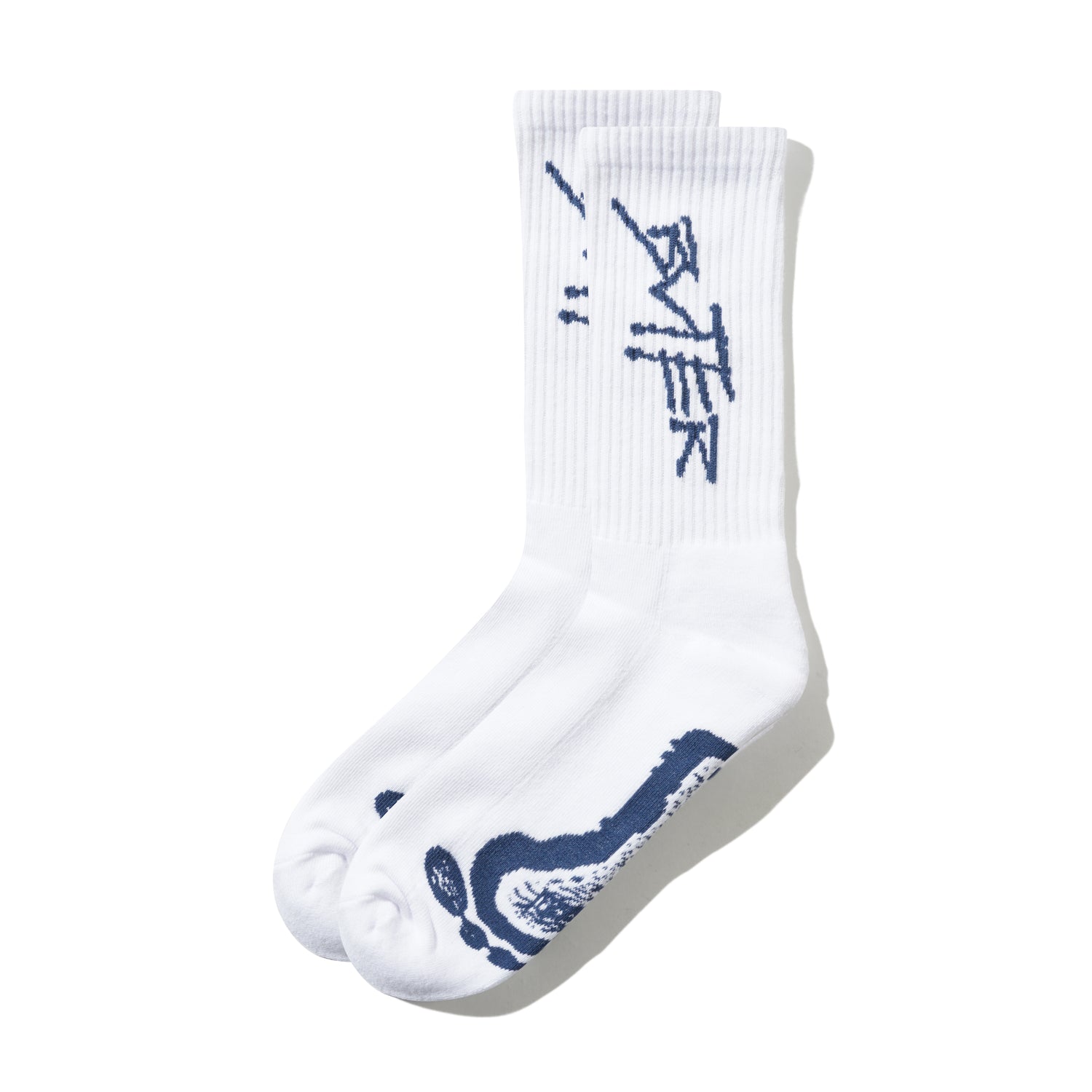 Footprints Socks, White