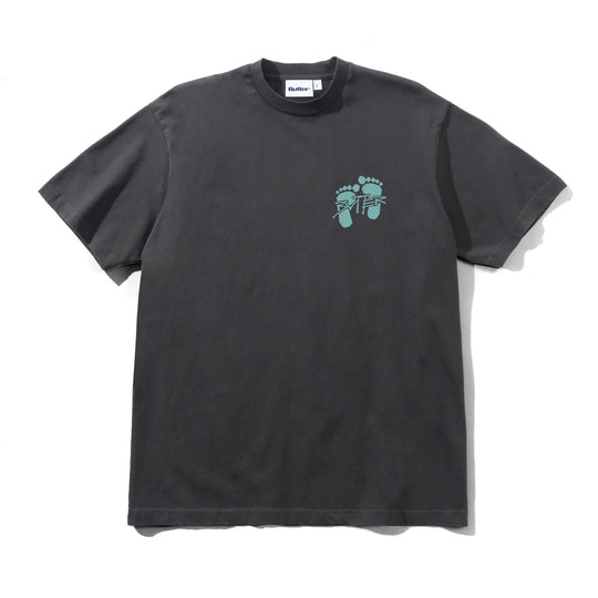 Footprints Tee, Black