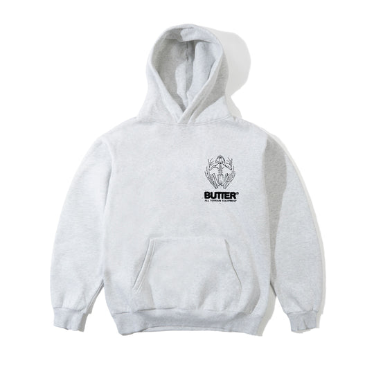 Fossil Pullover Hood, Ash