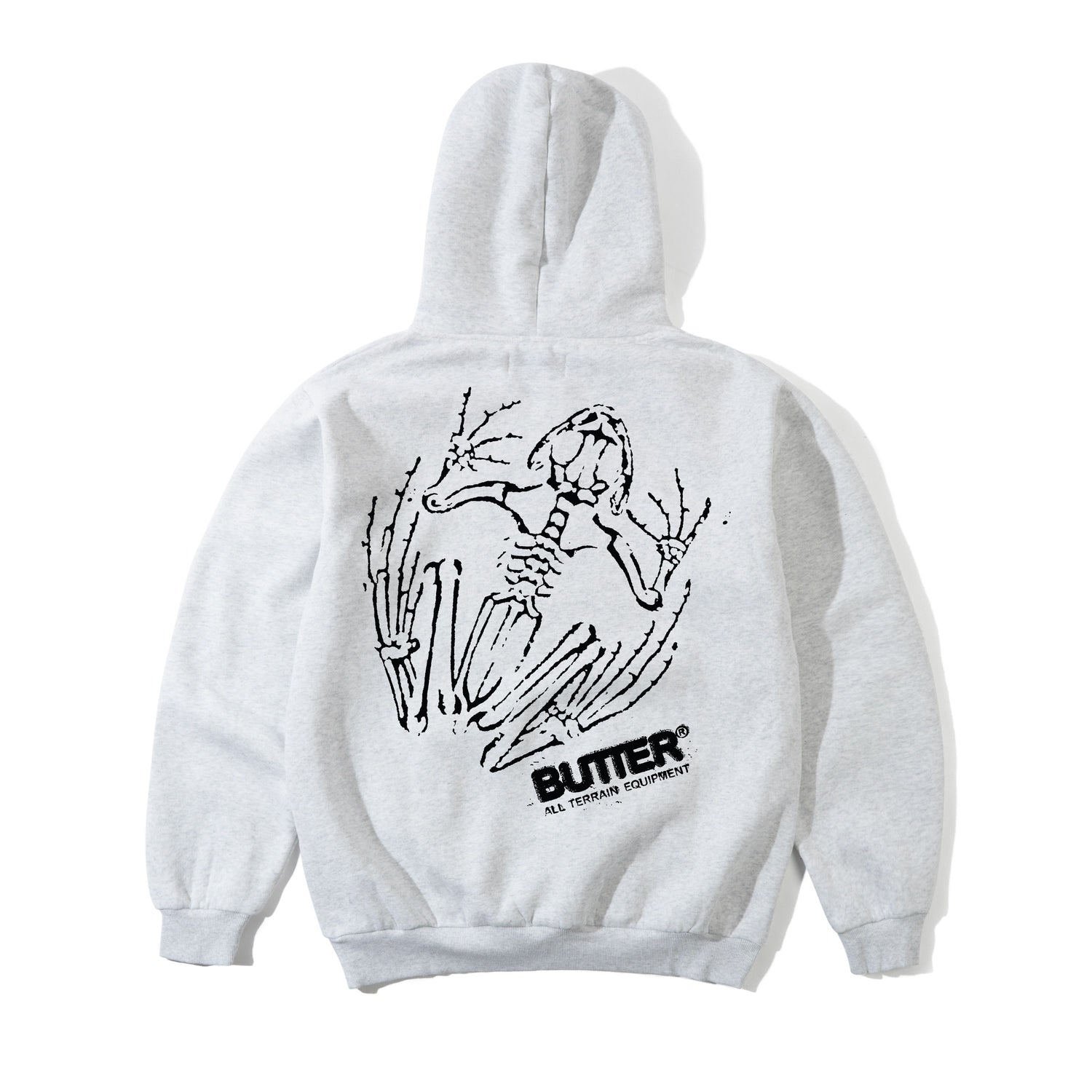 Fossil Pullover Hood, Ash