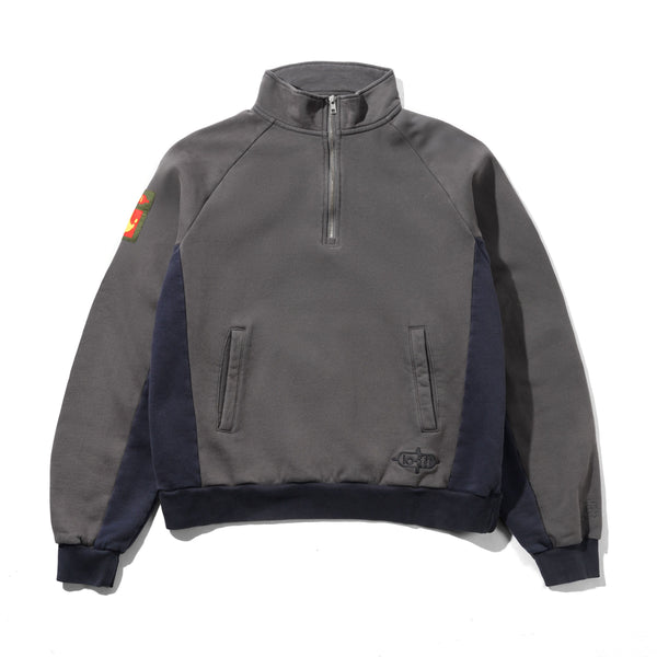 Lo-Fi Fragment 1/4 Zip Sweater, Navy