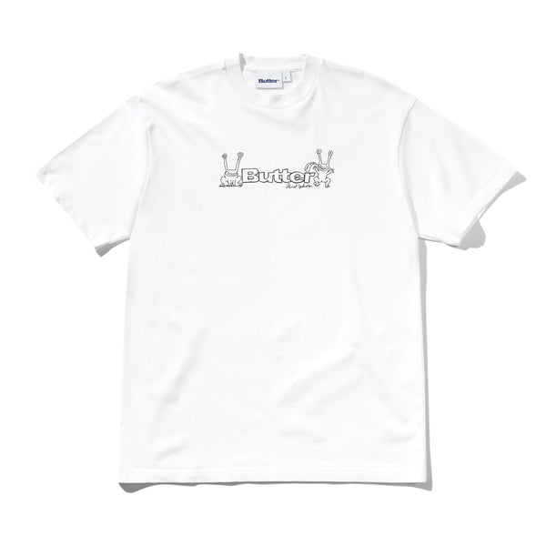 Butter Goods Frog Logo Tee, White