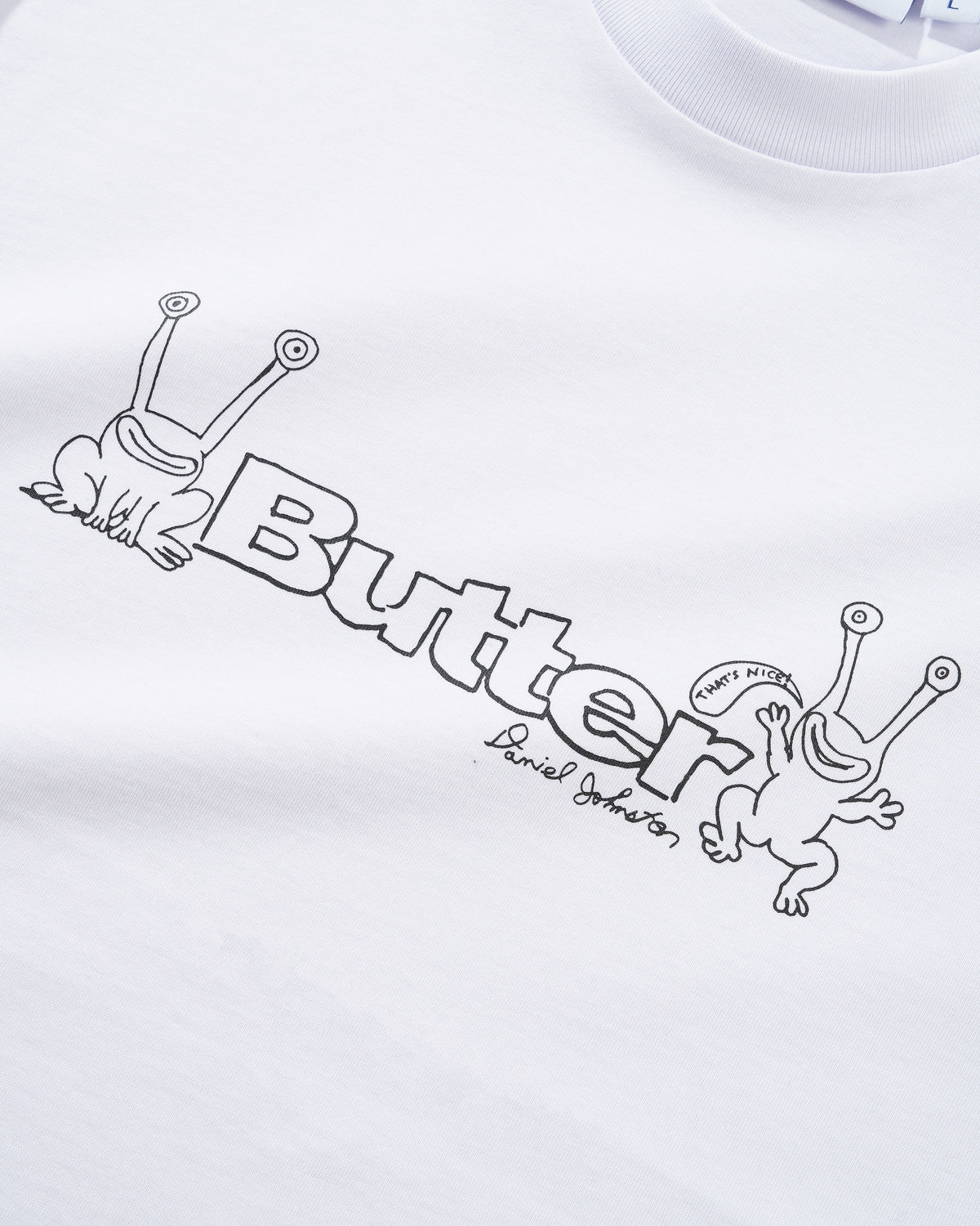 Frog Logo Tee, White