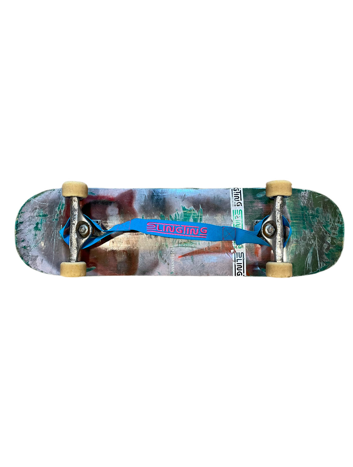 Skateboard Sling, Bright Blue