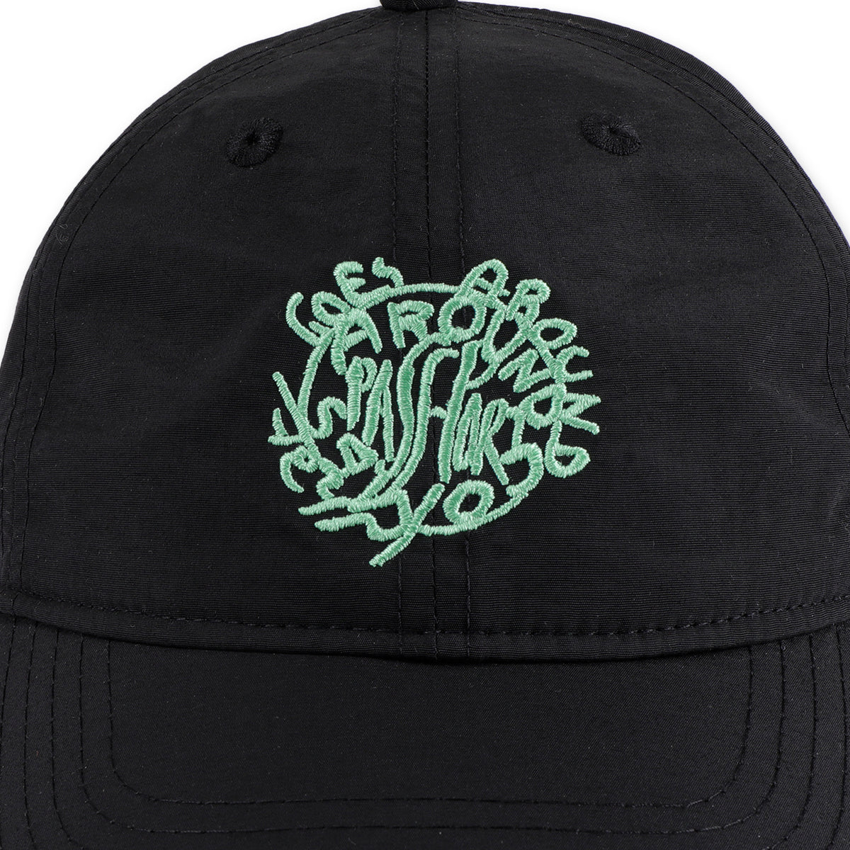 Goes Around RPET Leagues Hat, Black