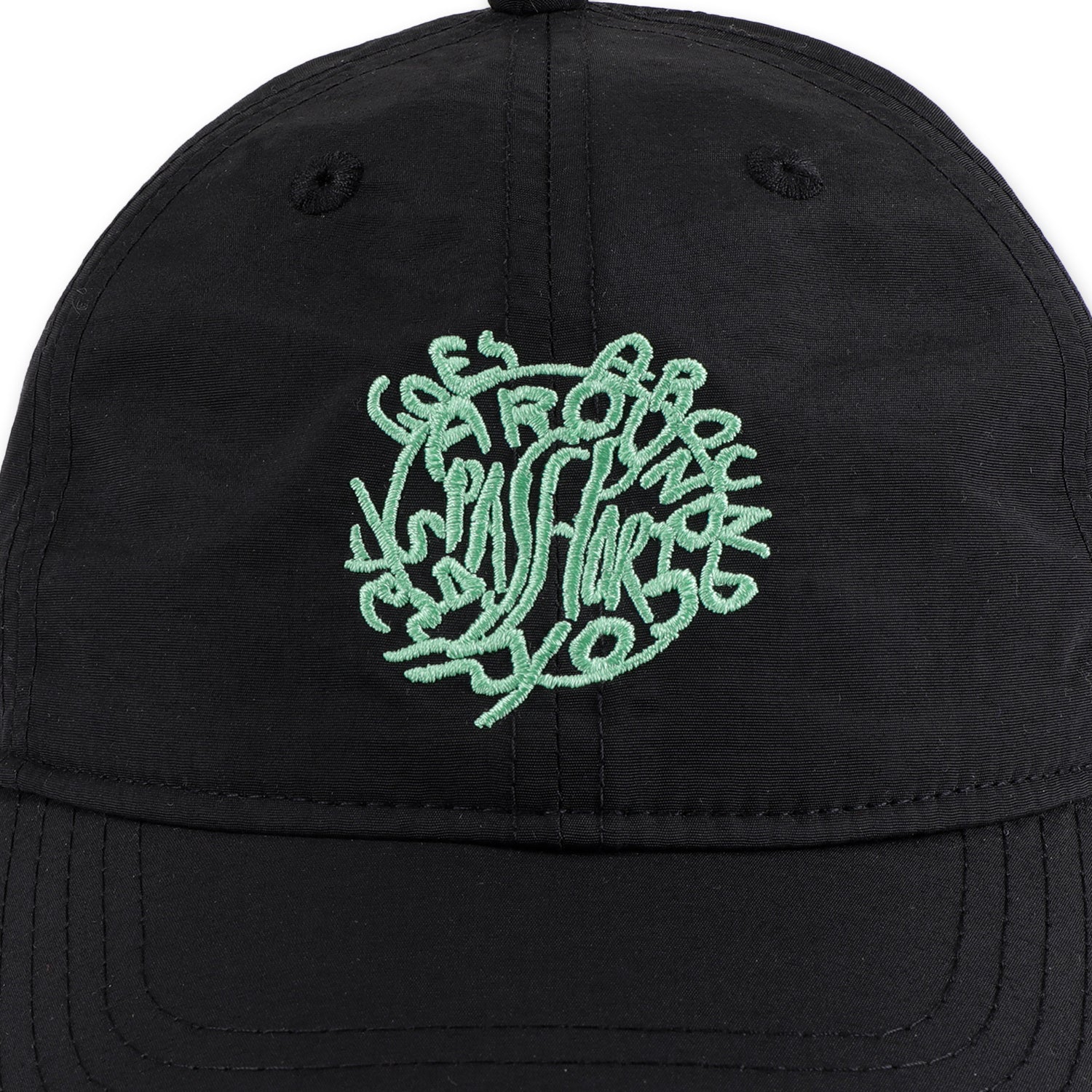 Goes Around RPET Leagues Hat, Black