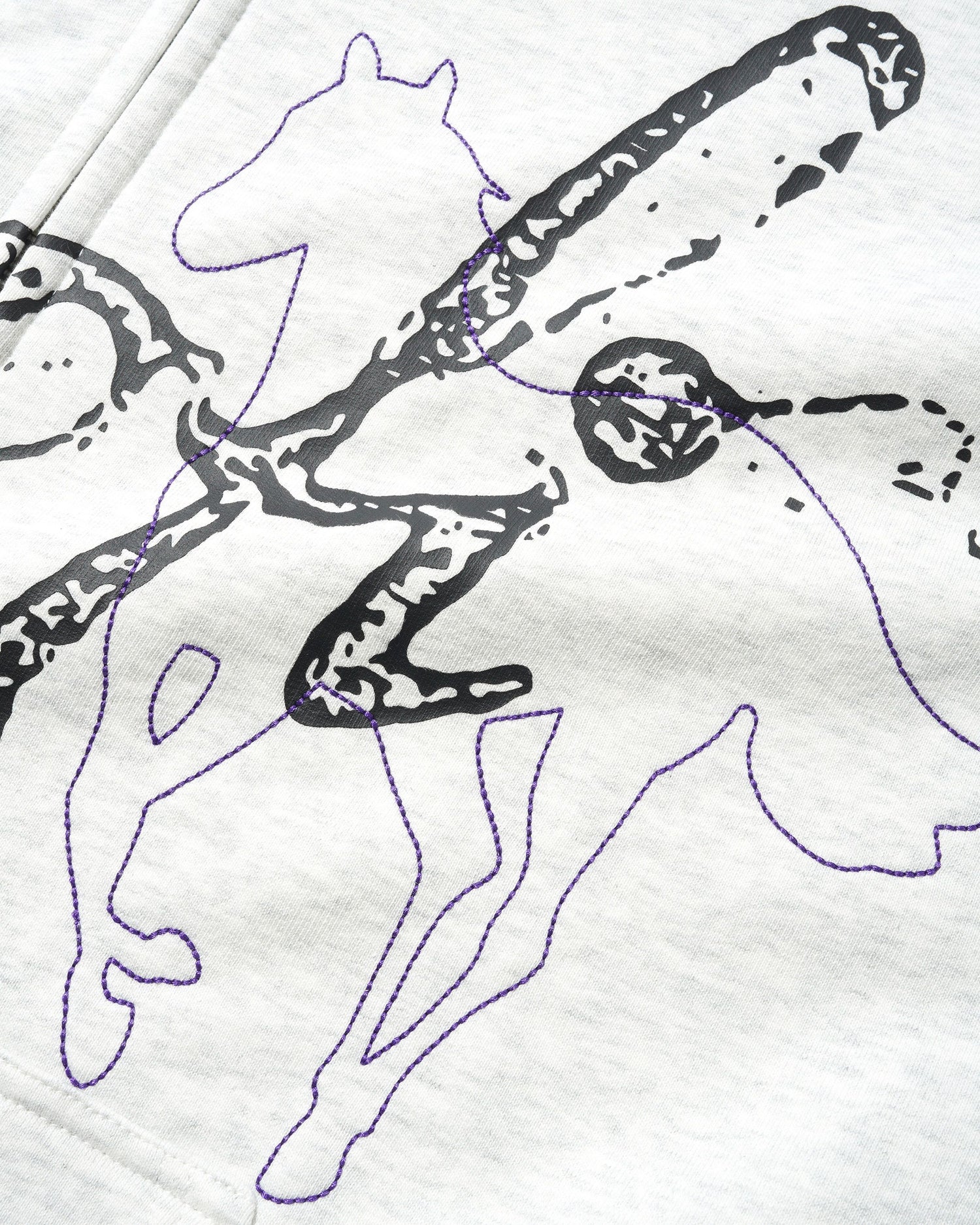 Gallop Zip-Thru Hood, Ash