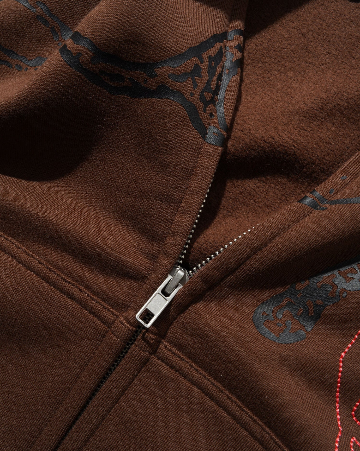 Gallop Zip-Thru Hood, Brown