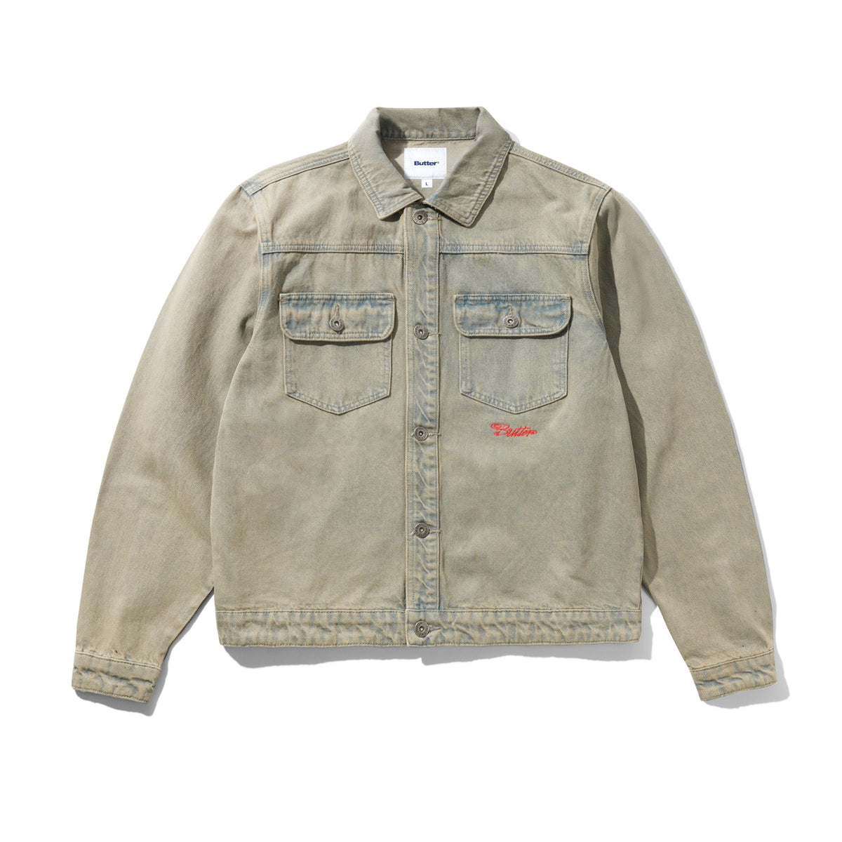 Garage Denim Jacket, Sunfade Blue