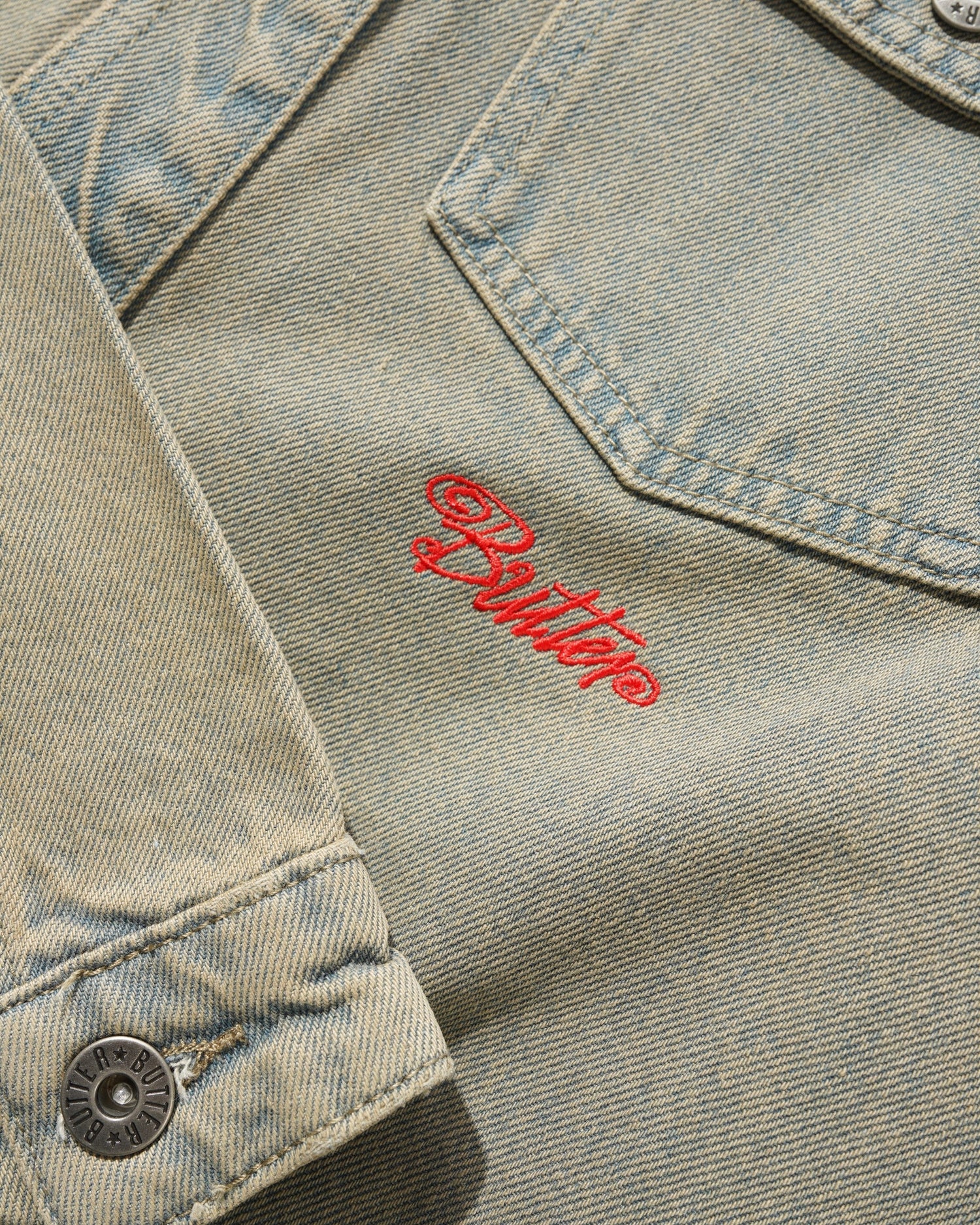 Garage Denim Jacket, Sunfade Blue