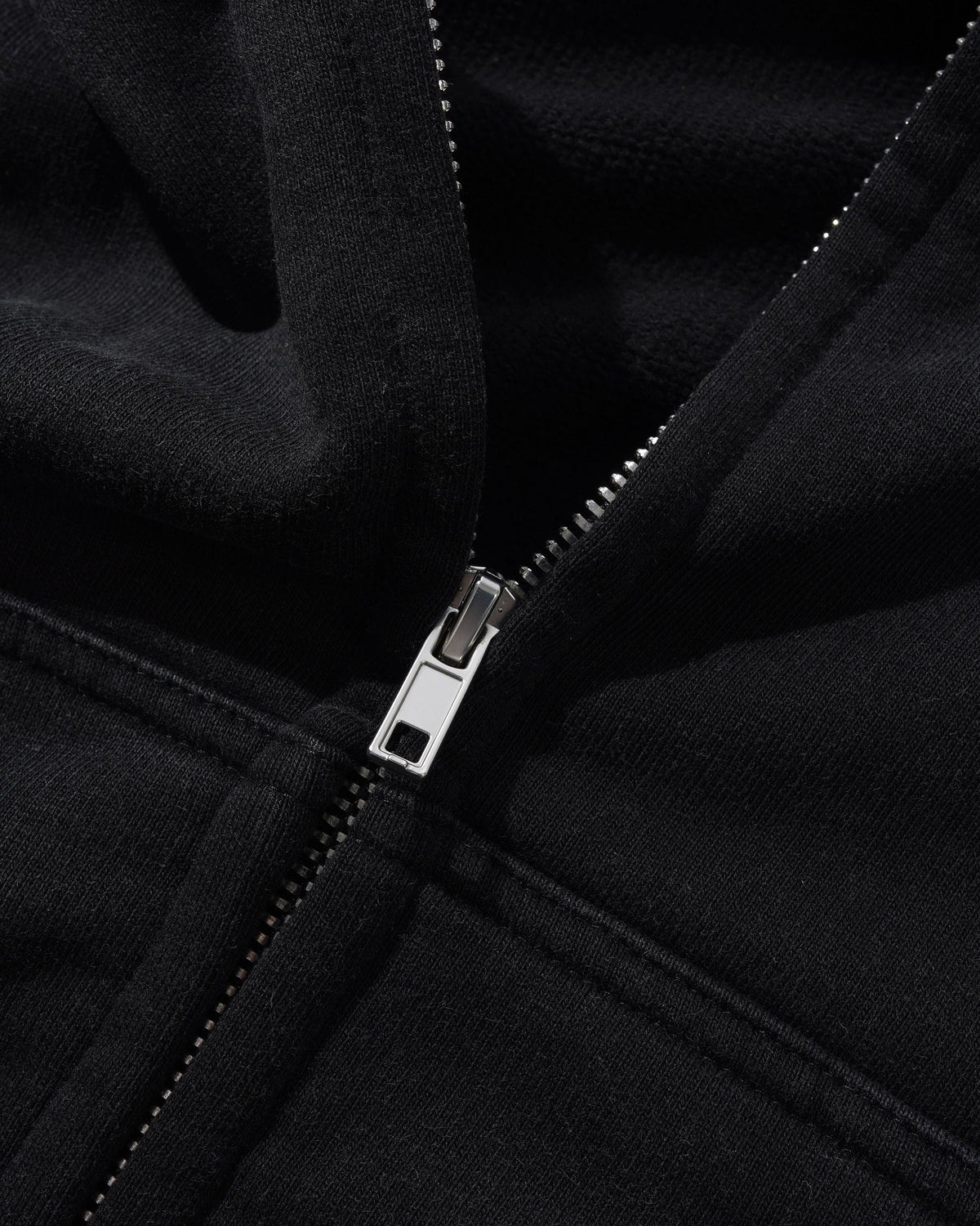 Garage Zip-Thru Hood, Faded Charcoal