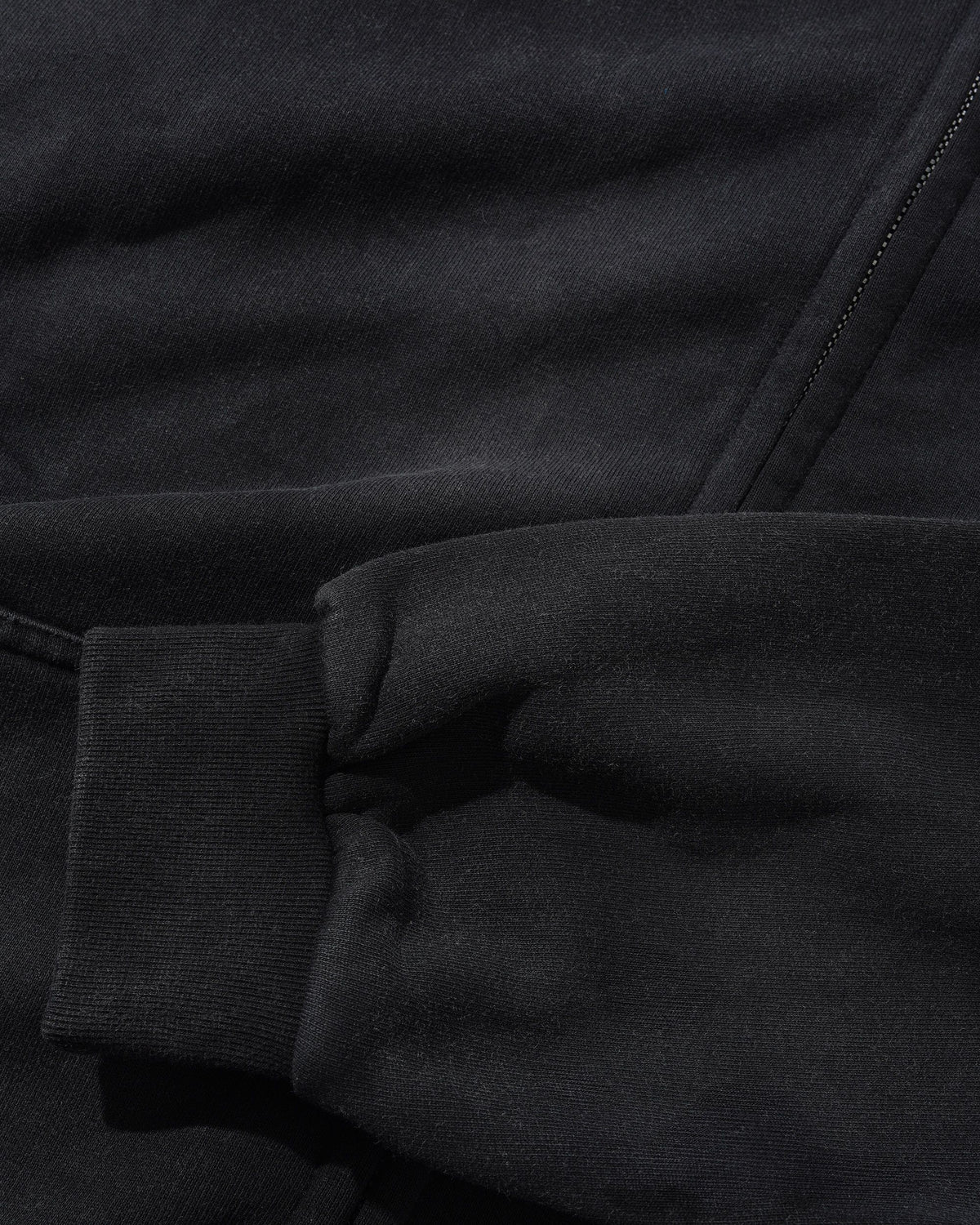 Garage Zip-Thru Hood, Faded Charcoal