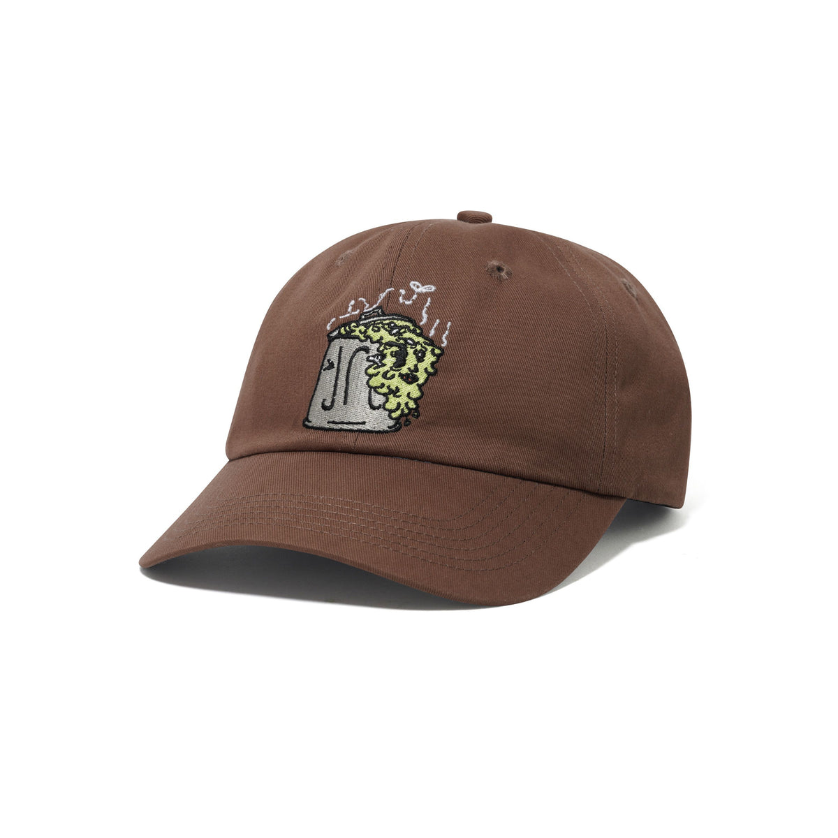 Garbage 6 Panel Cap, Redwood