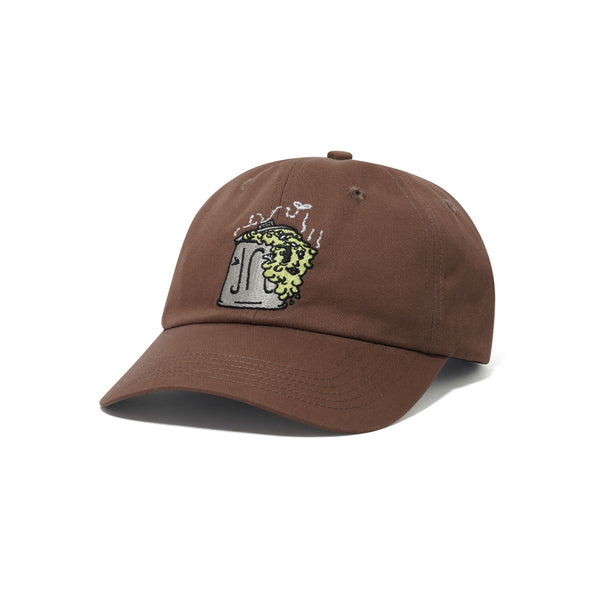 Butter Goods Garbage 6 Panel Cap, Redwood