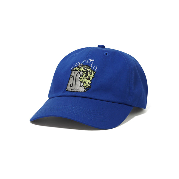 Butter Goods Garbage 6 Panel Cap, Royal Blue