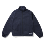 Gingham Nylon Jacket, Navy