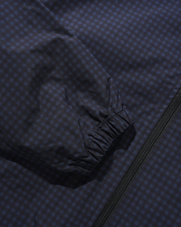 Butter Goods Gingham Nylon Jacket, Navy