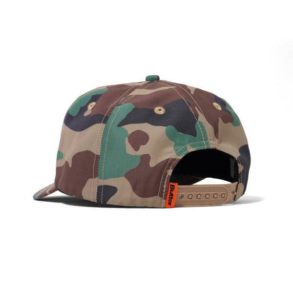 Butter Goods Glint Snapback Cap, Woodland Camo