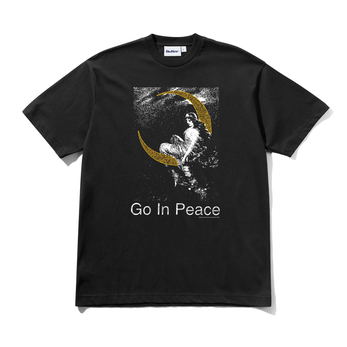 Go In Peace Tee, Black