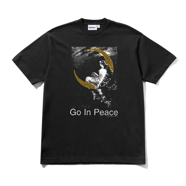 Butter Goods Go In Peace Tee, Black