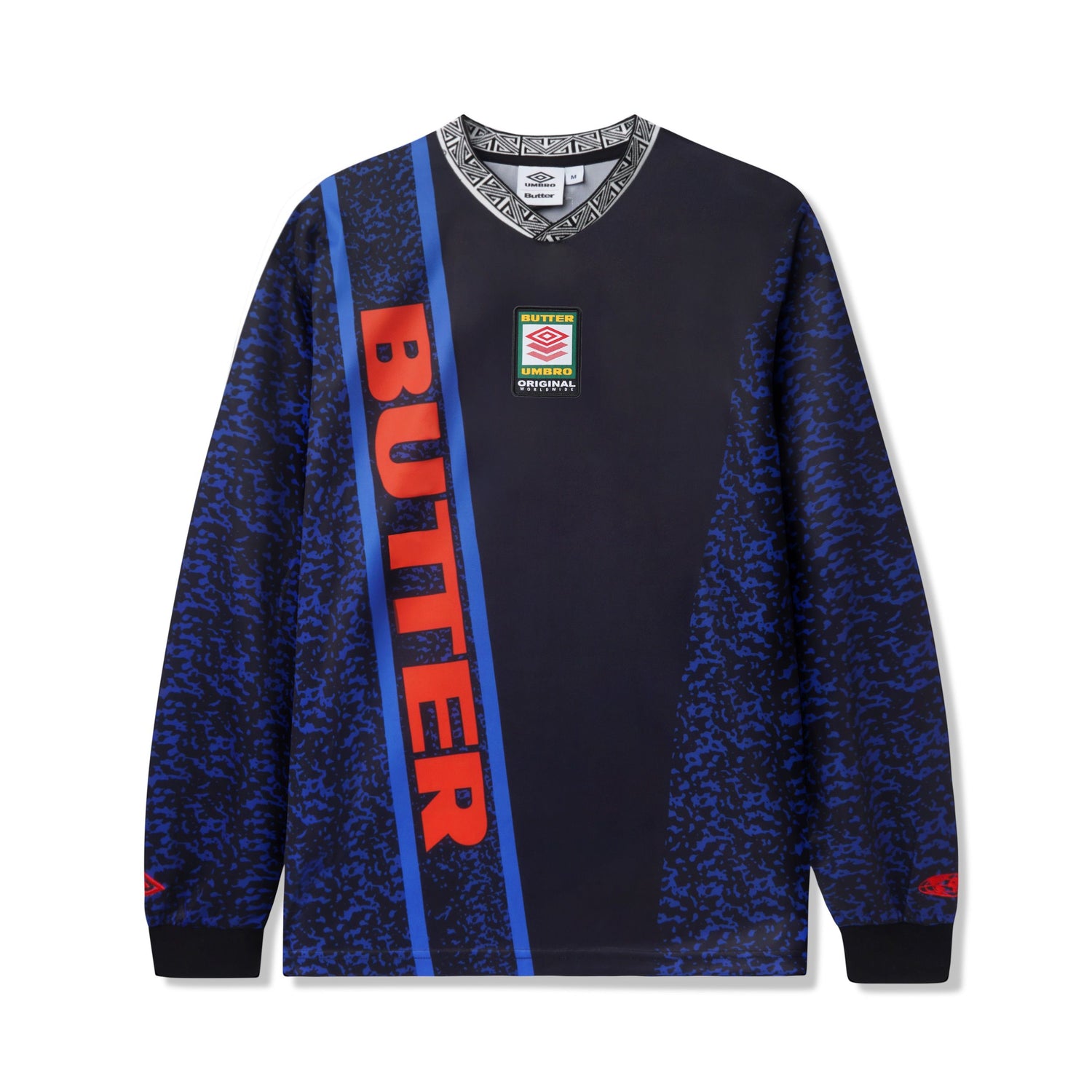 Goalie L/S Jersey, Black / Blue