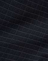Grid Denim Jacket, Overdye Black