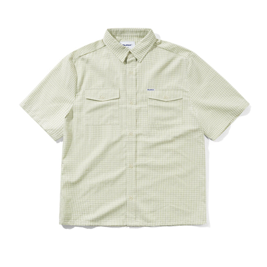 Grid S/S Shirt, Green