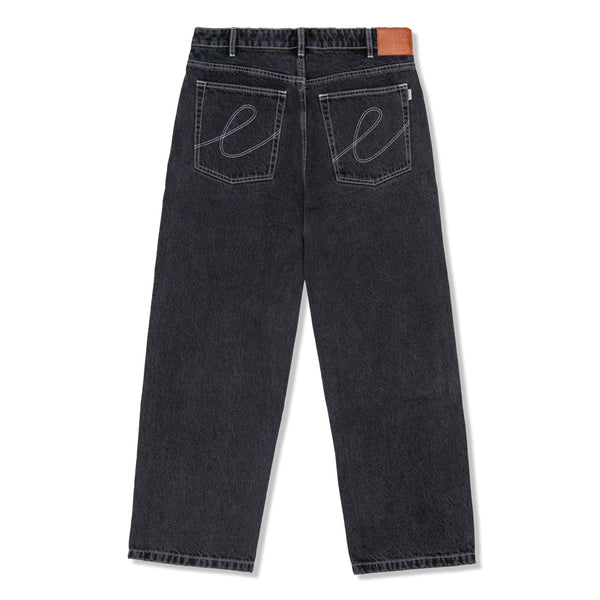 Hoddle Denim Ranger Jeans, Black Wash